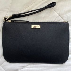 Black Kate Spade Wristlet
